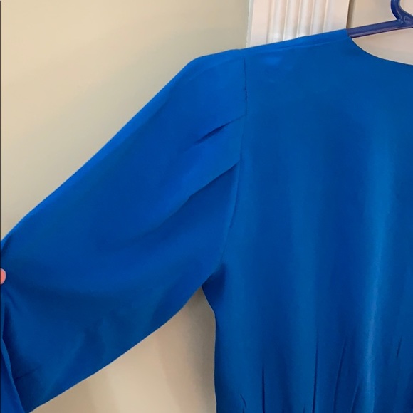 Silky Peplum Blazer - Picture 6 of 8